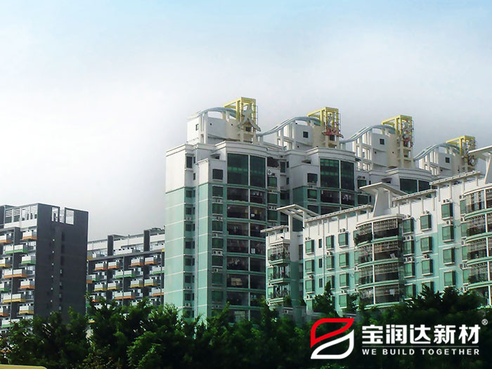 深圳大運(yùn)會(huì)城市外墻質(zhì)感漆翻新案例